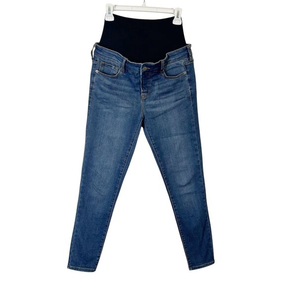 Blanqi Maternity Jeans Women’s Size 6 Skinny Ankle - Picture 1 of 9